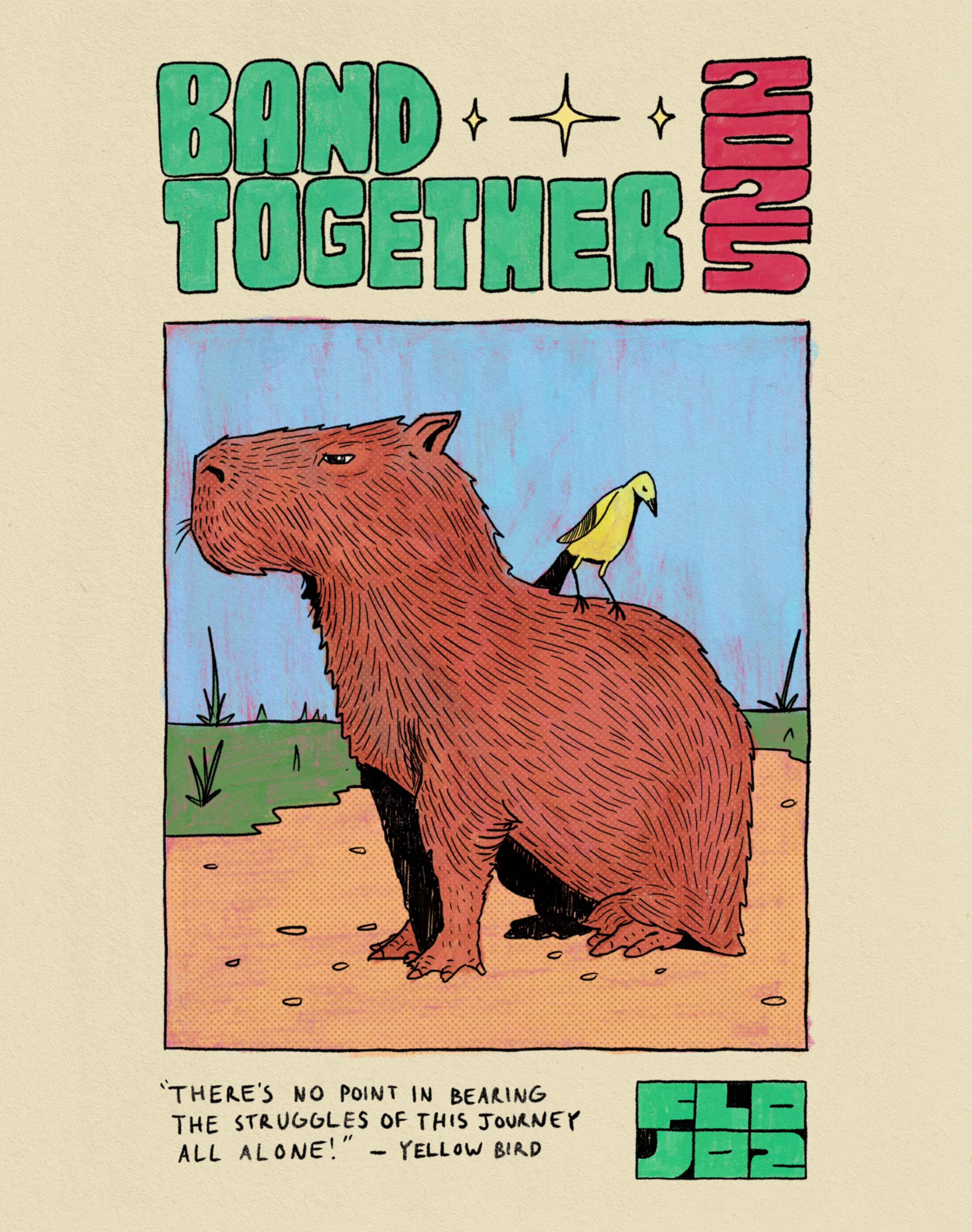 Band Together Print