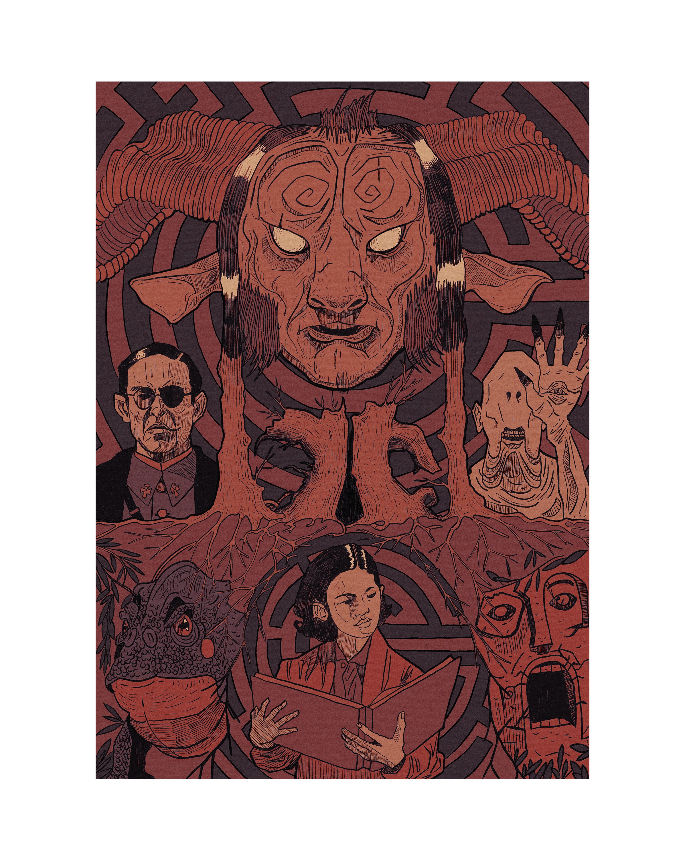 Labyrinths 8x10 Print