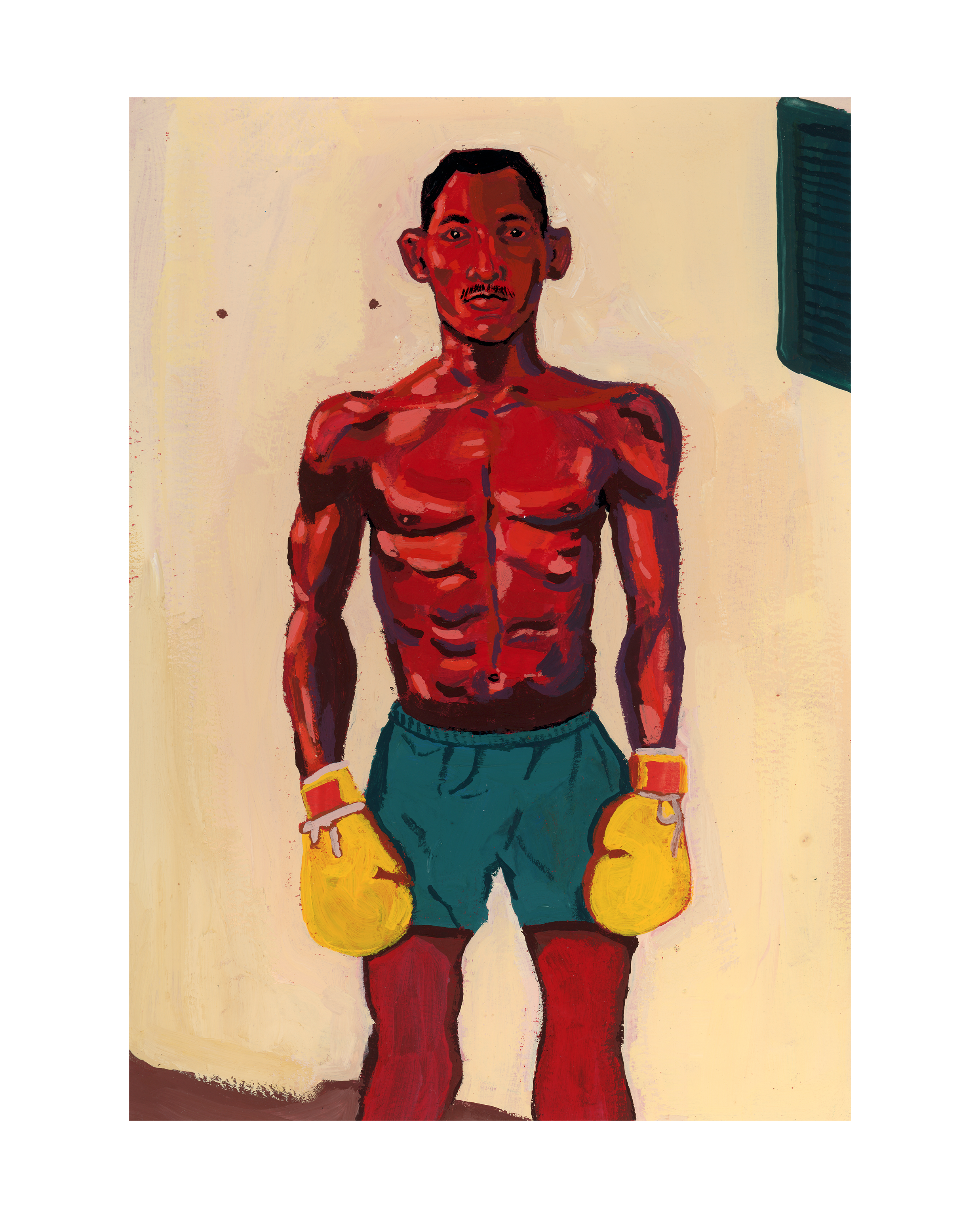Yellow Gloves Print